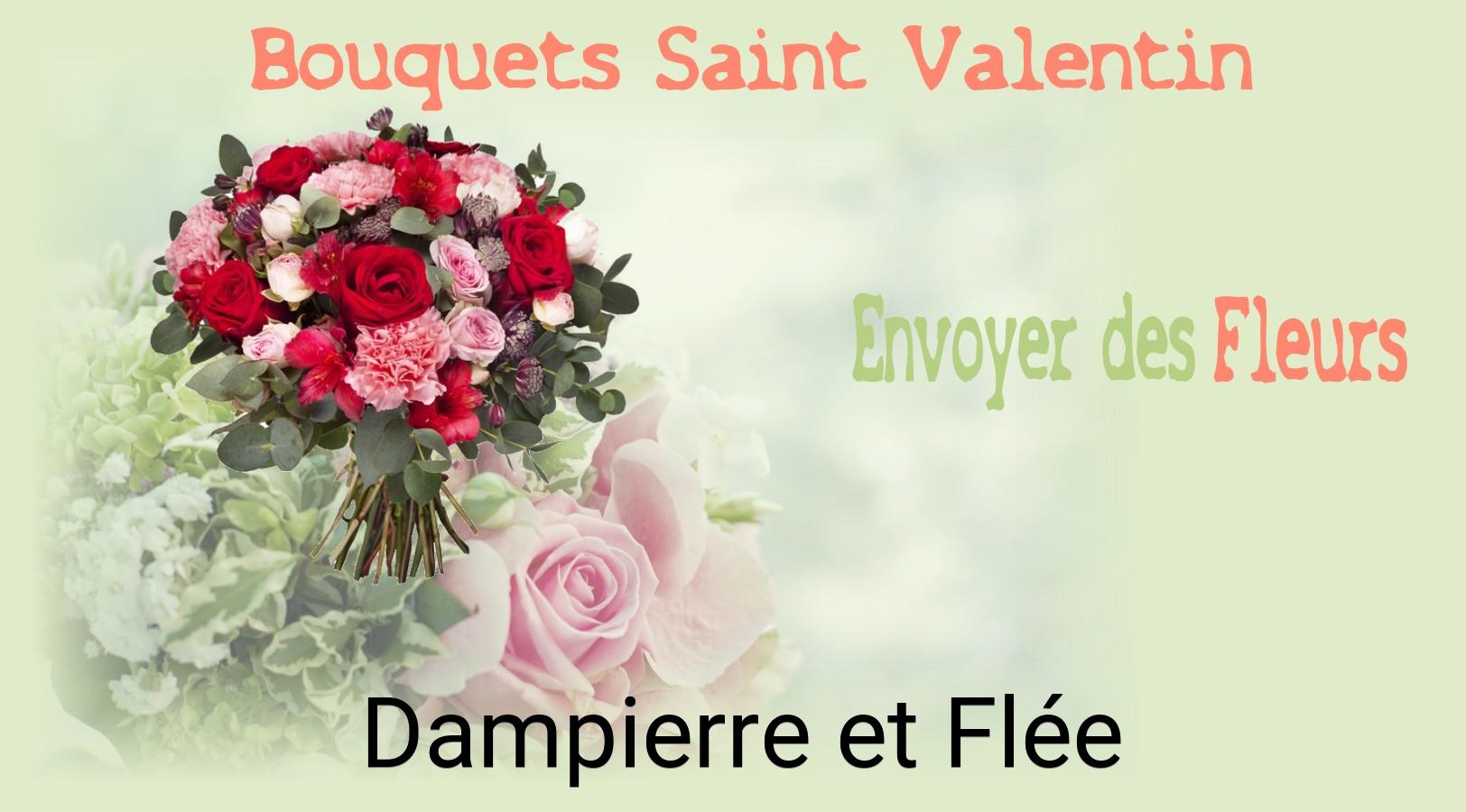 Roses de Saint-Valentin livrées à Dampierre-et-Flée